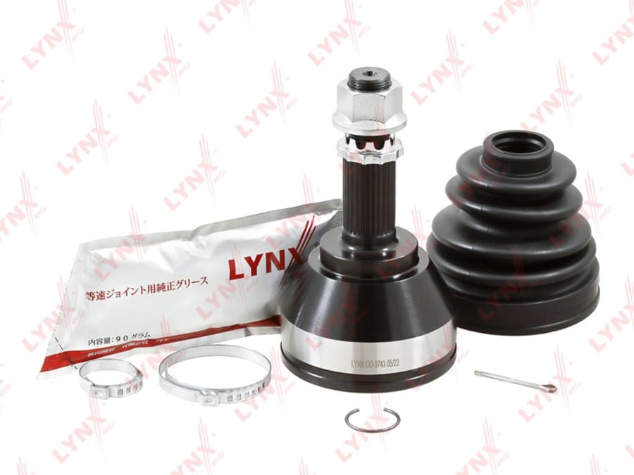 ШРУС наружный NISSAN Qashqai (06-) комплект LYNX