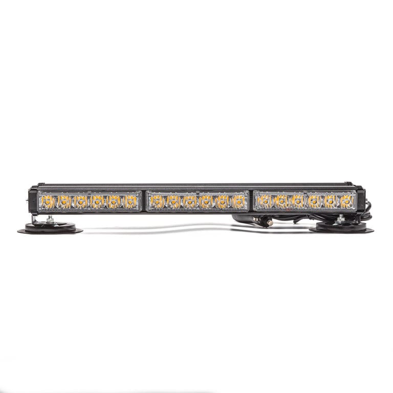 Маяк балка светодиод. 12/24V 36Вт на магните стробоскоп 2 стор.(3+3 блока Epistar) AVTOELECTRICA