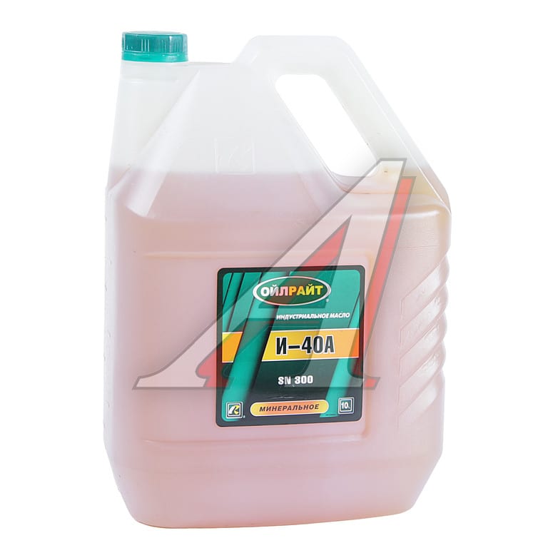 Масло индустриальное И-40А 10л OILRIGHT