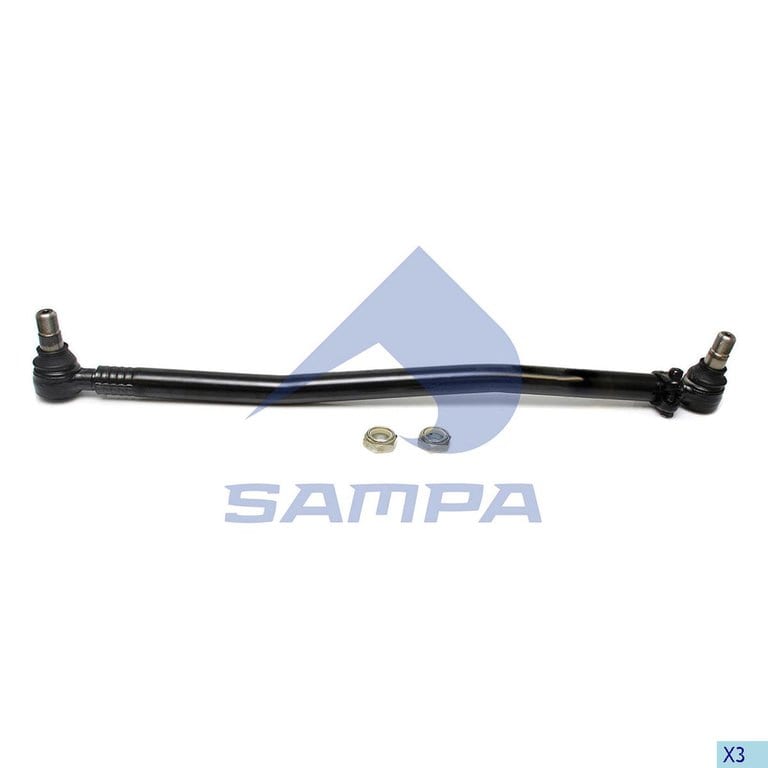 Тяга рулевая MERCEDES Actros MP2, MP3 продольная L=953 SAMPA