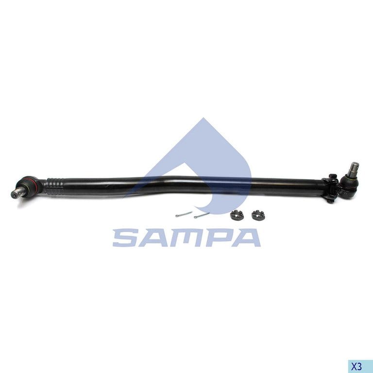 Тяга рулевая MAN TGA, TGS продольная L=1021 SAMPA