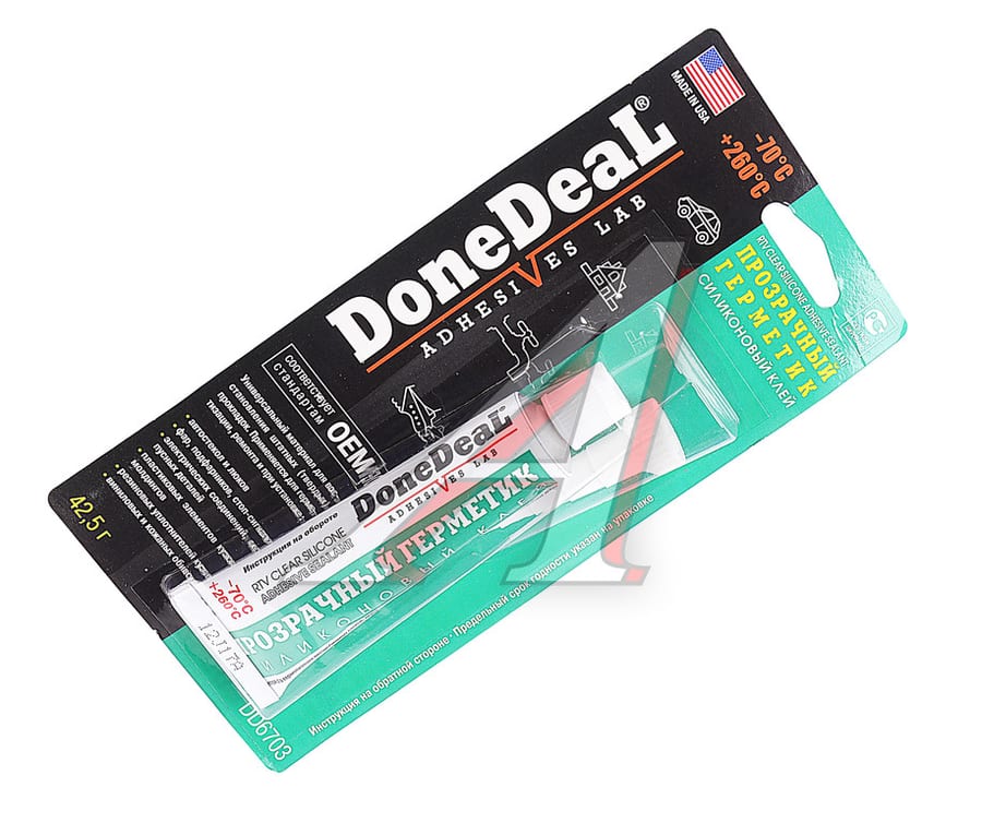 Клей-герметик для вклейки стекол 42.5г OEM DONE DEAL