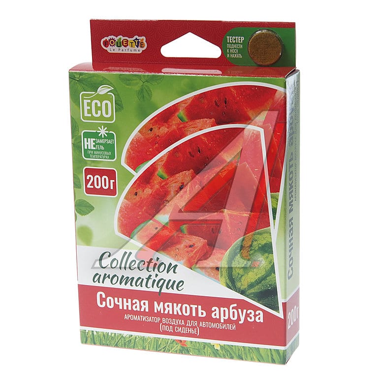 Ароматизатор под сиденье (сочная мякоть арбуза) 200г Collection Aromatique FOUETTE