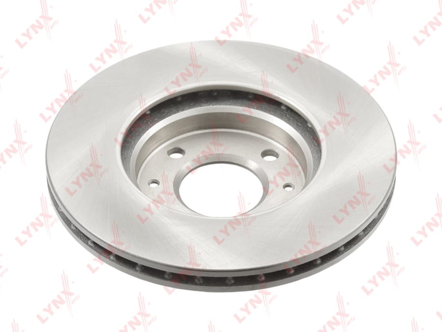 Диск тормозной HYUNDAI Solaris (11-) KIA Rio (11-) передний (1шт.) LYNX