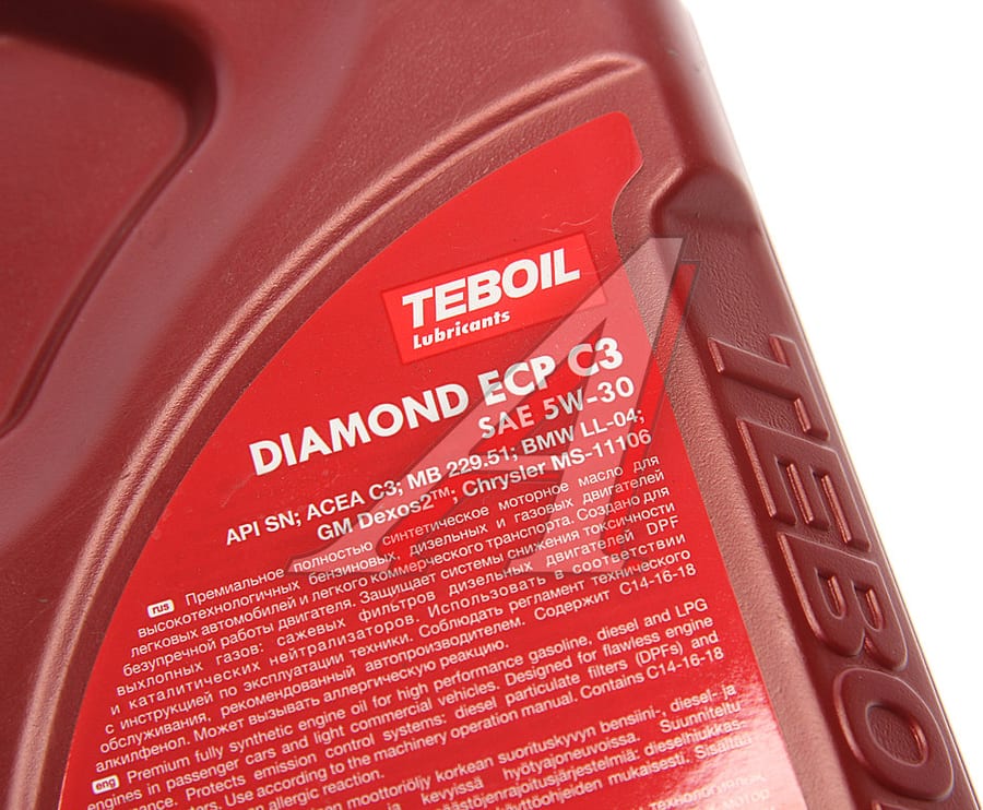 Масло моторное TEBOIL DIAMOND ECP C3 5W30 синт.1л