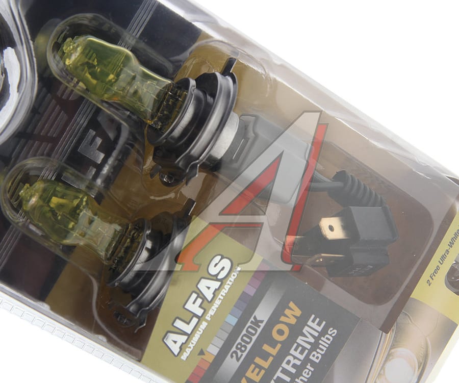 Лампа 12V H4 P43t 75/85W блистер (2шт.) Alfas AVS
