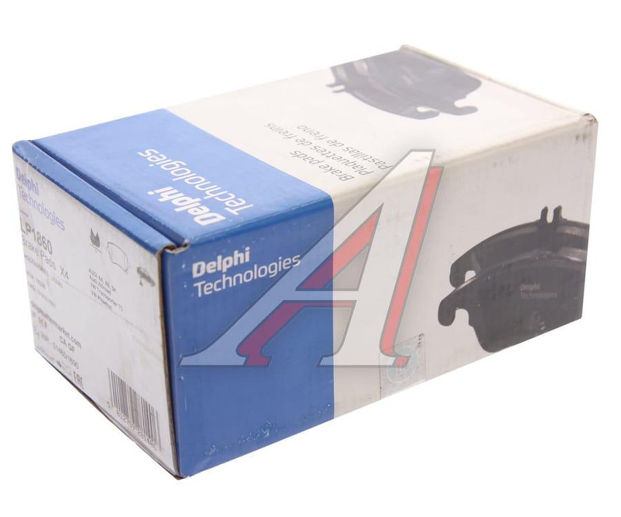 Колодки тормозные VW Phaeton (02-) (3.0/6.0) задние (4шт.) DELPHI