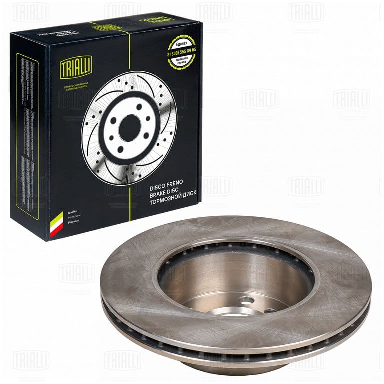 Диск тормозной BMW 1 (E81, E87) передний (1шт.) TRIALLI