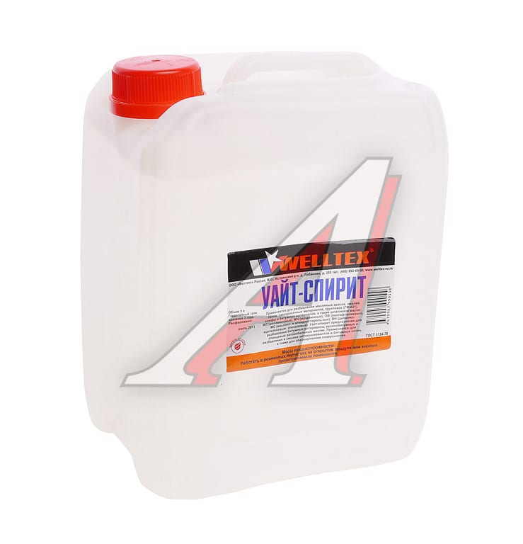 Растворитель УАЙТ-СПИРИТ 5л WELLTEX