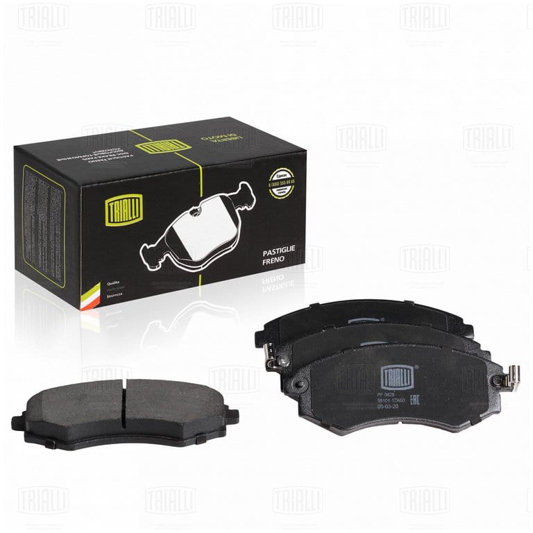 Колодки тормозные HYUNDAI Elantra XD (00-), Matrix KIA Cerato передние (4шт.) TRIALLI