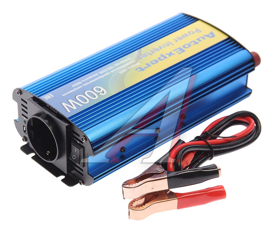 Преобразователь напряжения (инвертор) 12-220V 600Вт AUTOEXPERT