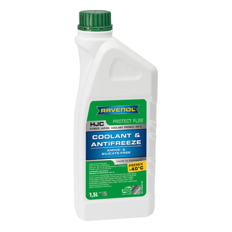 Антифриз зеленый -40 1, 5л RAVENOL