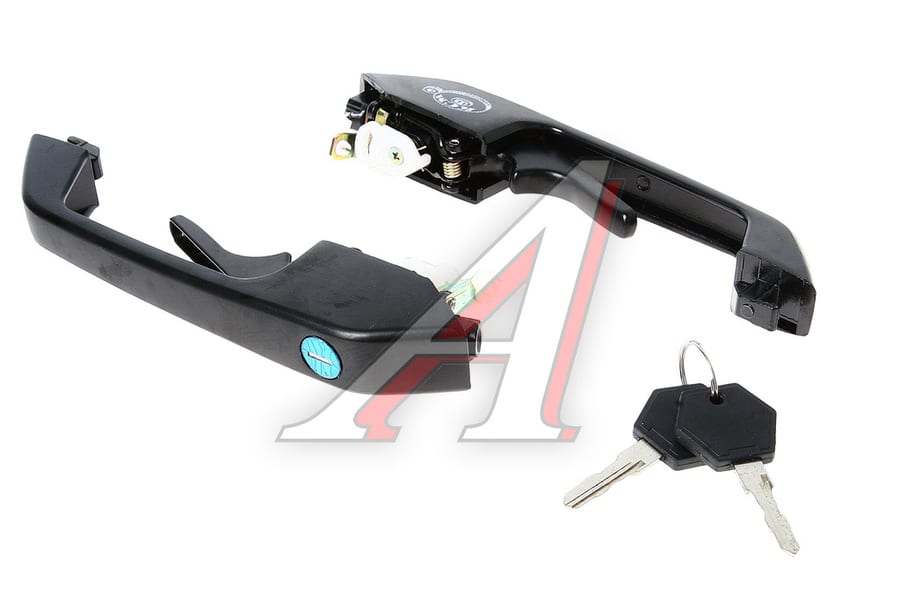 Ручка МАЗ двери наружная Н/О комплект с ключами СПЕЦМАШ
