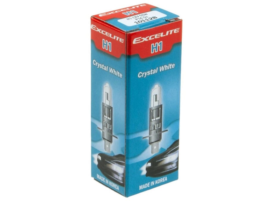 Лампа 12V H1 55W P14.5s до 4300K Crystal White EXCELITE