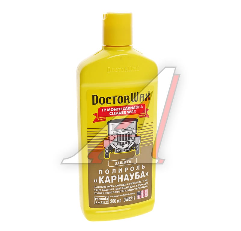 Полироль кузова с воском карнауба КАРНАУБА 300мл DOCTOR WAX