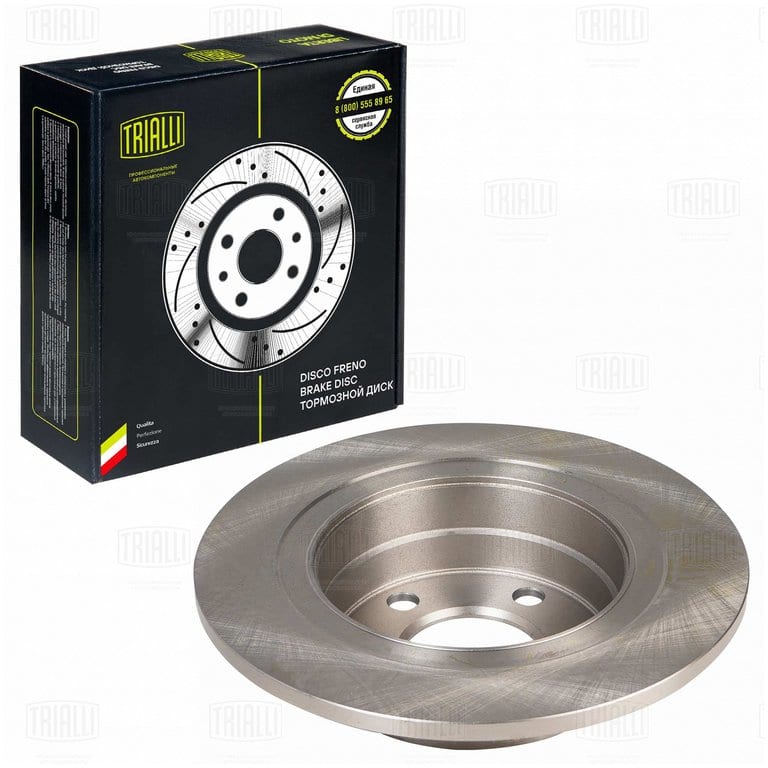 Диск тормозной BMW 1 (F20, F21), 2 (F22) задний (1шт.) TRIALLI