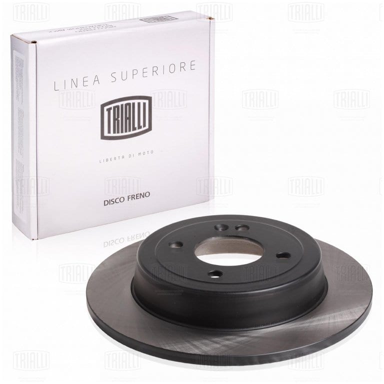 Диск тормозной HYUNDAI Solaris (10-) KIA Rio (11-) задний (1шт.) Linea Superiore TRIALLI
