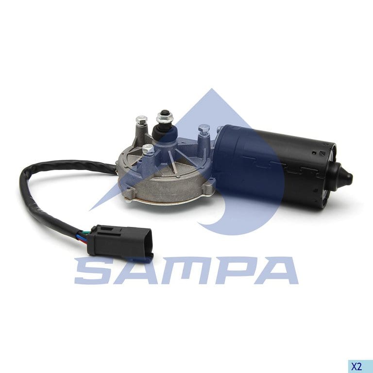 Мотор-редуктор стеклоочистителя SCANIA 4 series переднего SAMPA