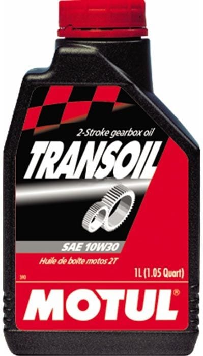 Масло трансмиссионное MOTUL TRANSOIL КПП мото двигателей 10W30 1л