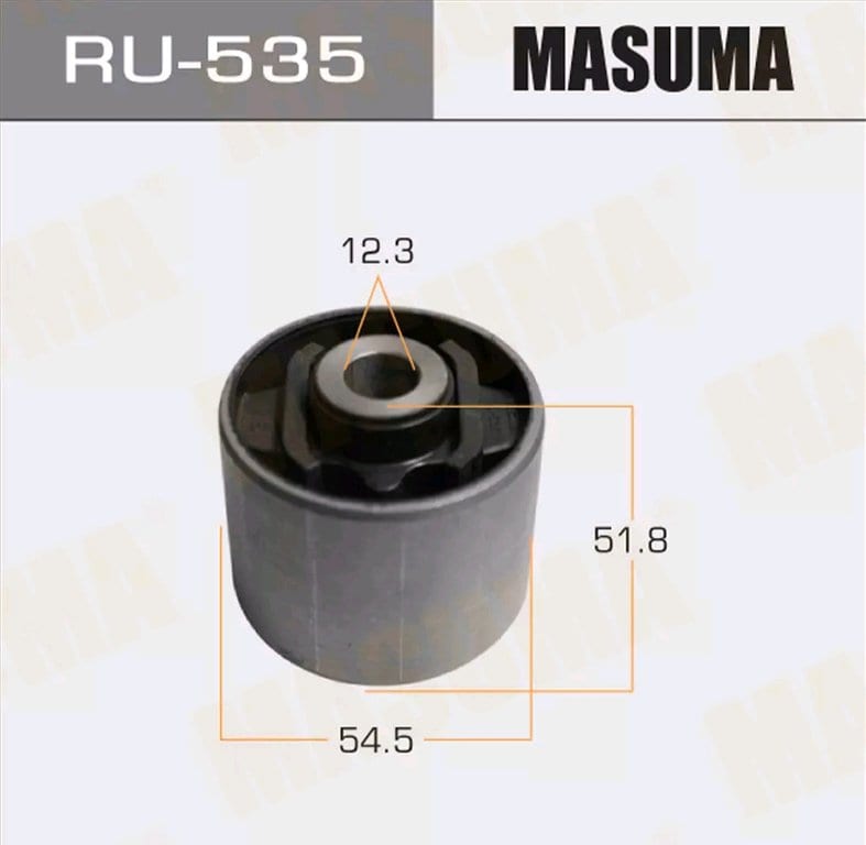 Сайлентблок NISSAN Almera (N15) рычага подвески задней MASUMA