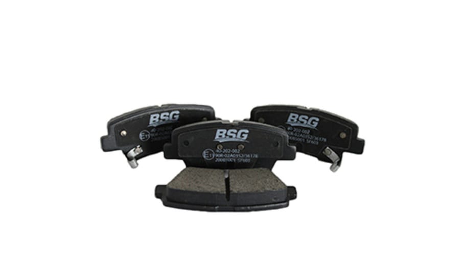 Колодки тормозные HYUNDAI Solaris (10-) KIA Rio GEELY Atlas Pro (NL-3B) задние (4шт.) BSG