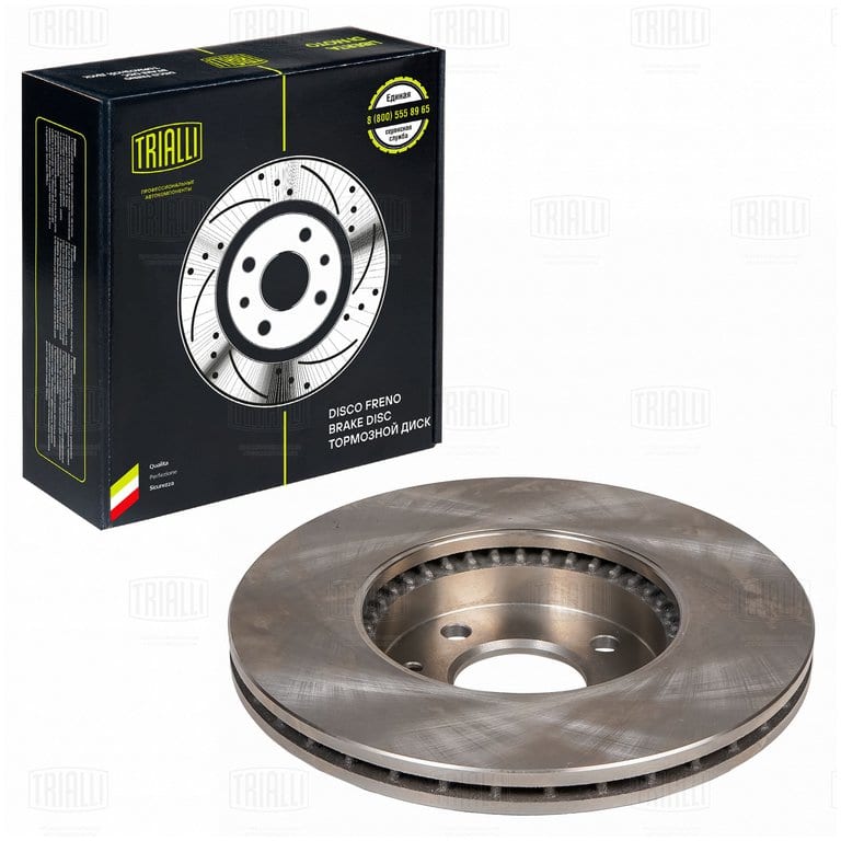 Диск тормозной RENAULT Laguna (95-), Megane (97-) передний (1шт.) TRIALLI