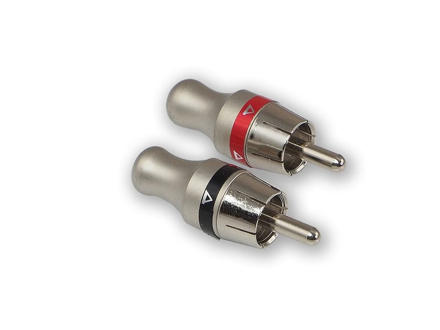Штекер RCA комплект 4шт. AURA