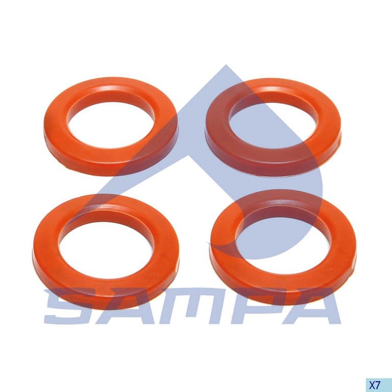 Ремкомплект DAF гидроцилиндра опрокидывания кабины (втулки 4шт.) SAMPA