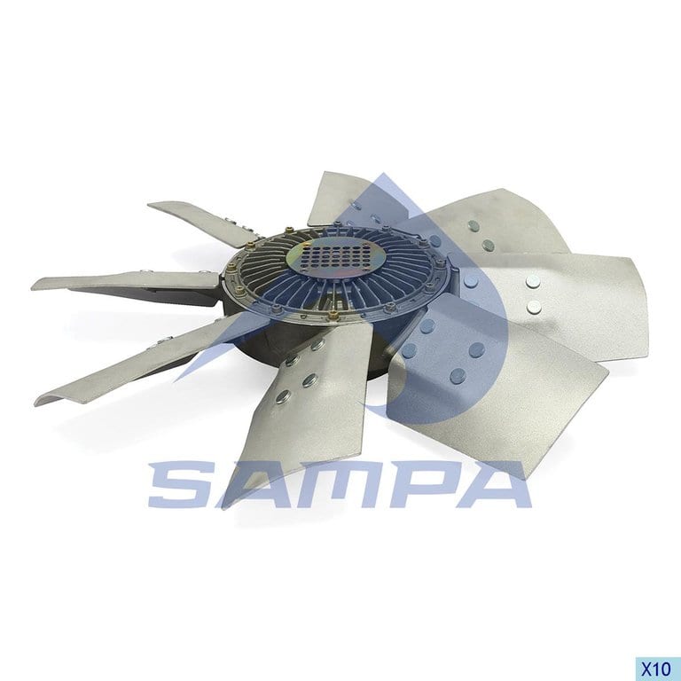 Вискомуфта SCANIA 3 series (87-) привода вентилятора (с крыльчаткой) SAMPA