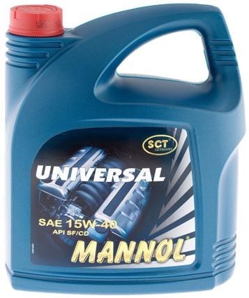 Масло моторное MANNOL UNIVERSAL SN/CH-4 15W40 мин.5л 7405