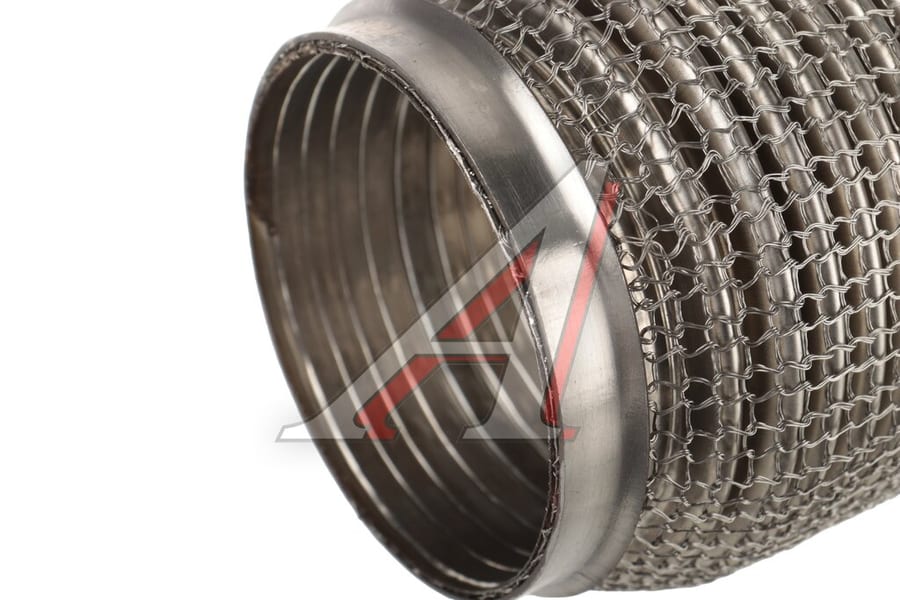 Гофра глушителя 76х150 трехслойная WIRE MESH нержавеющая сталь CBD