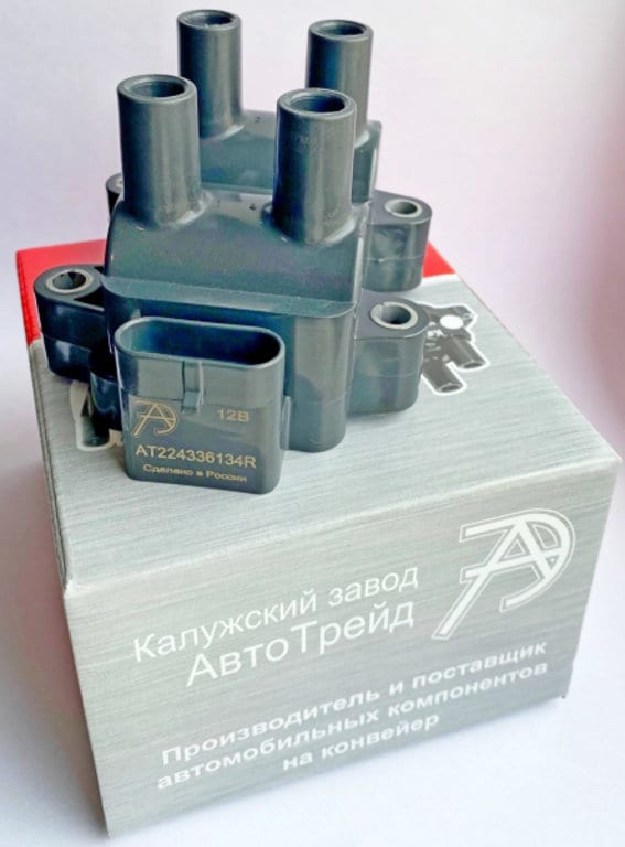 Катушка зажигания ЛАДА Largus RENAULT Logan (1.4/1.6) (8кл.) АВТОТРЕЙД