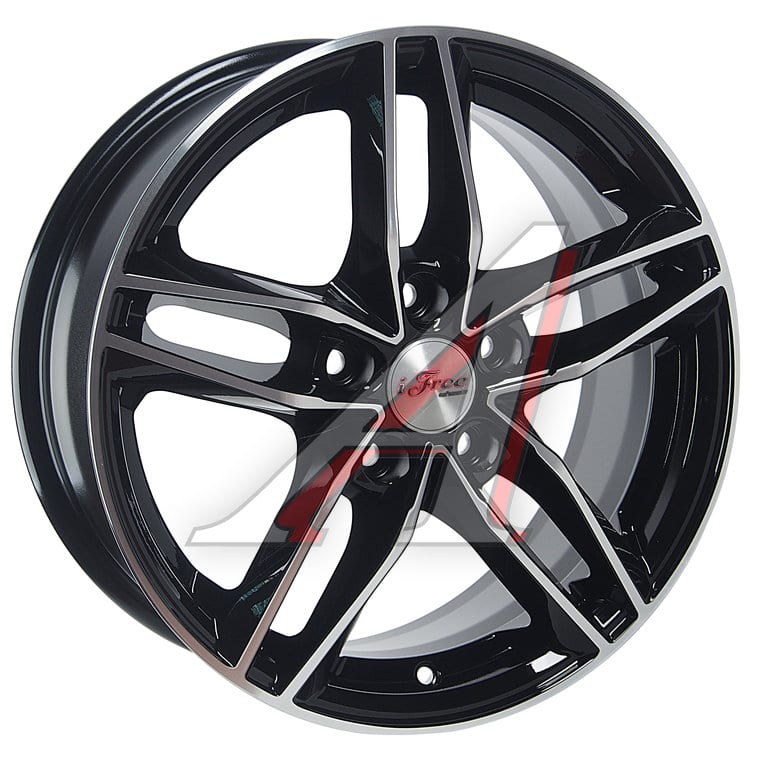 Диск колесный литой FORD Focus (11-), Mondeo (07-) R16 КС-689 Moskva Блэк Джек