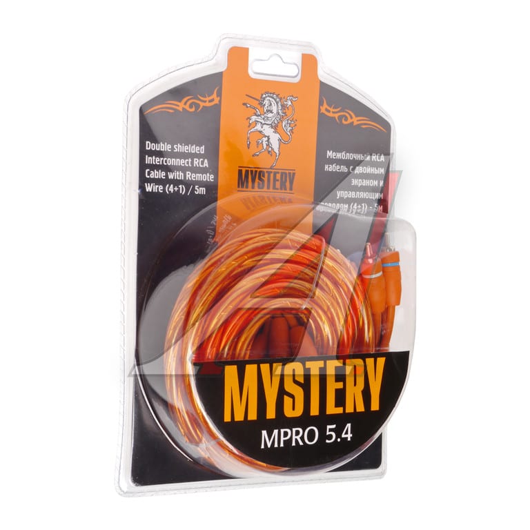 Кабель RCA 4х4 5м MYSTERY