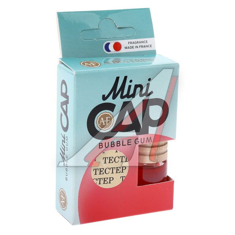 Ароматизатор подвесной жидкостный (bubble gum) 4мл Mini CAP AURA FRESH