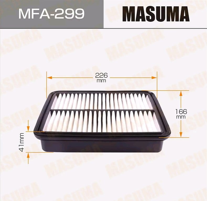 Фильтр воздушный TOYOTA Corolla (92-00) MASUMA
