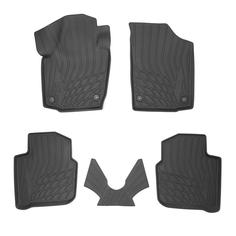 Коврик салона SKODA Rapid (13-) полиуретан (5 предм.) NORPLAST