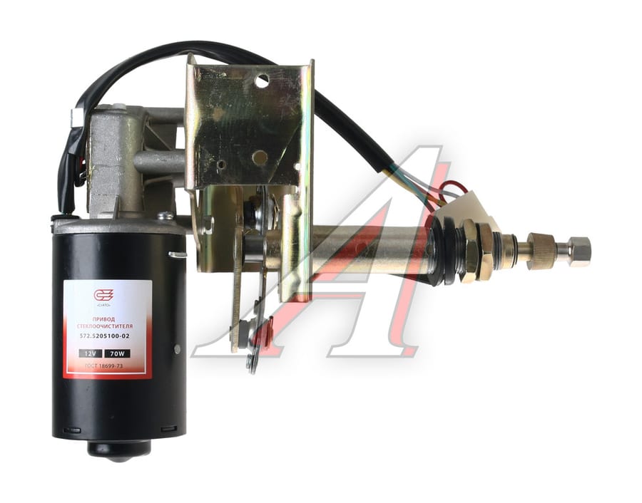 Мотор-редуктор стеклоочистителя ПАЗ-3205 правый 12V СтАТО