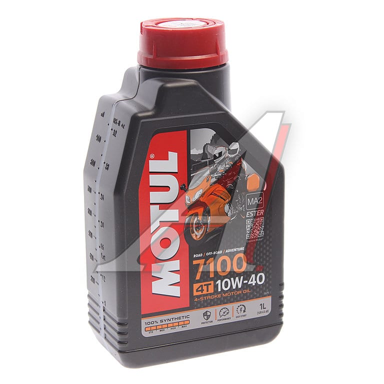 Масло моторное для 4-х тактных двигателей MOTUL 7100 ESTER 4T 10W40 синт.1л