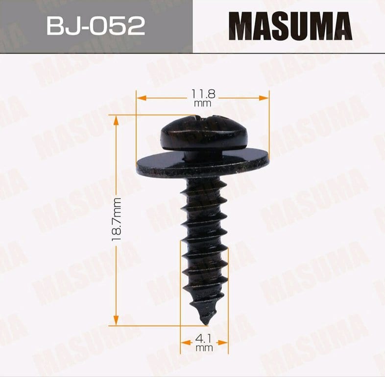 Саморез 4.2х16мм набор 10шт. MASUMA