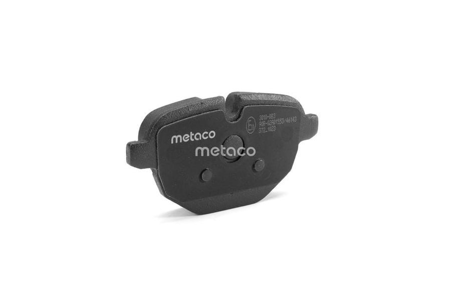 Колодки тормозные BMW 5 (F10, F11), X3 (F25), Z4 (2.0-3.0) (10-) задние (4шт.) METACO