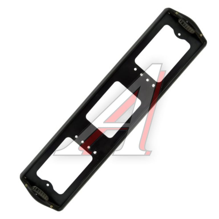 Рамка знака номерного подсветка боковая черная