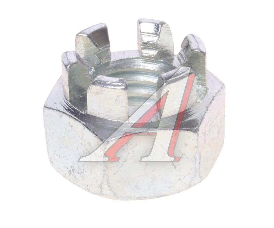 Гайка М12х1.75х10.8 корончатая