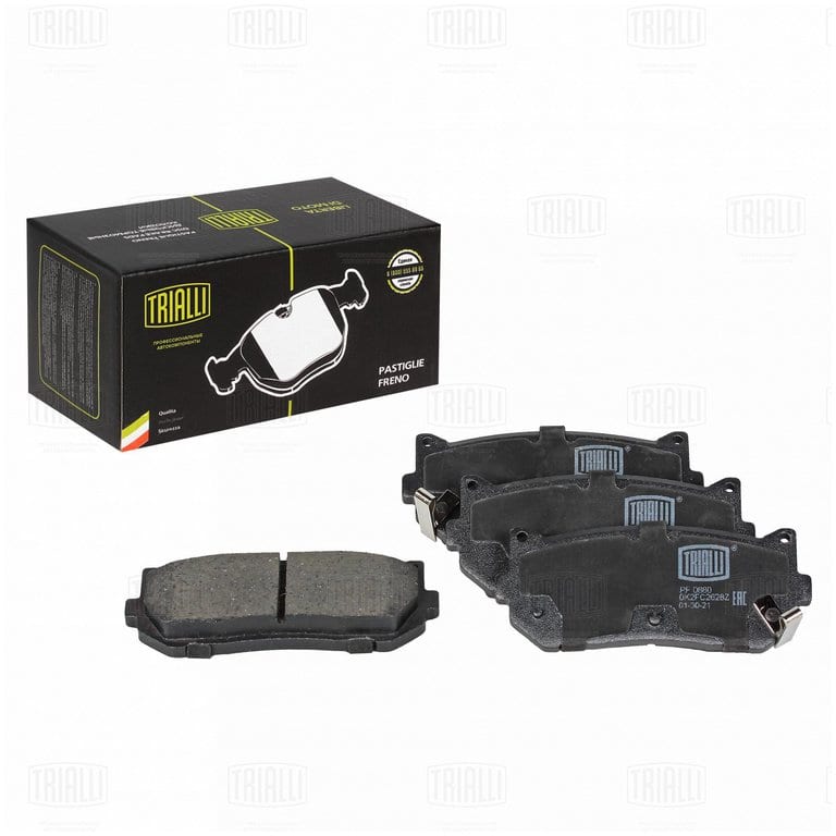Колодки тормозные KIA Spectra (ИЖ), Clarus, Clarus 2 задние (4шт.) TRIALLI