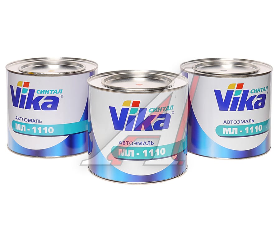 Краска 671 серая 2кг синтал VIKA