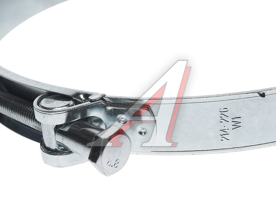 Хомут силовой d=214-226 (220) оцинкованная сталь W1 KIT++