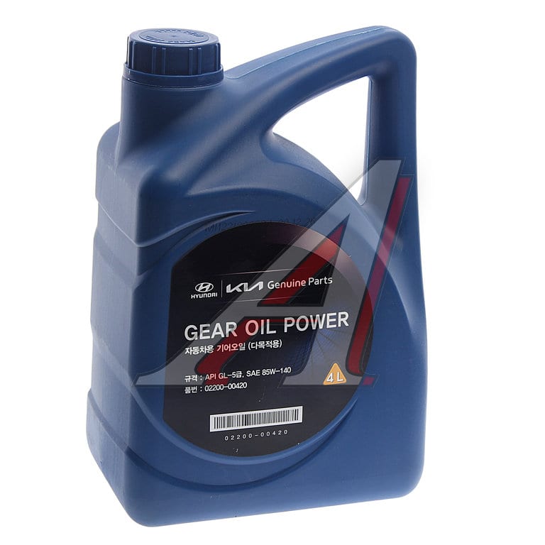 Масло трансмиссионное HYUNDAI GEAR OIL POWER 85W-140 мин.API GL-5 4л