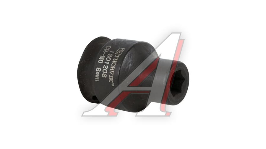 Головка торцевая 1/2" 8мм 6-ти гранная ударная THORVIK