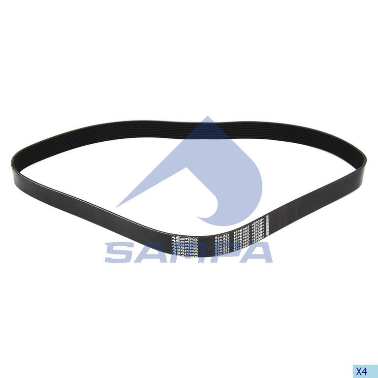 Ремень приводной поликлиновой 10PK1445 VOLVO D13 SAMPA