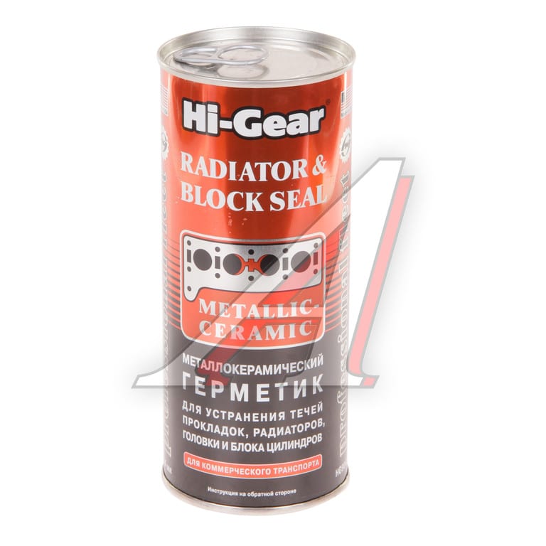 Герметик головки блока цилиндров металлокерамический 444мл HI-GEAR